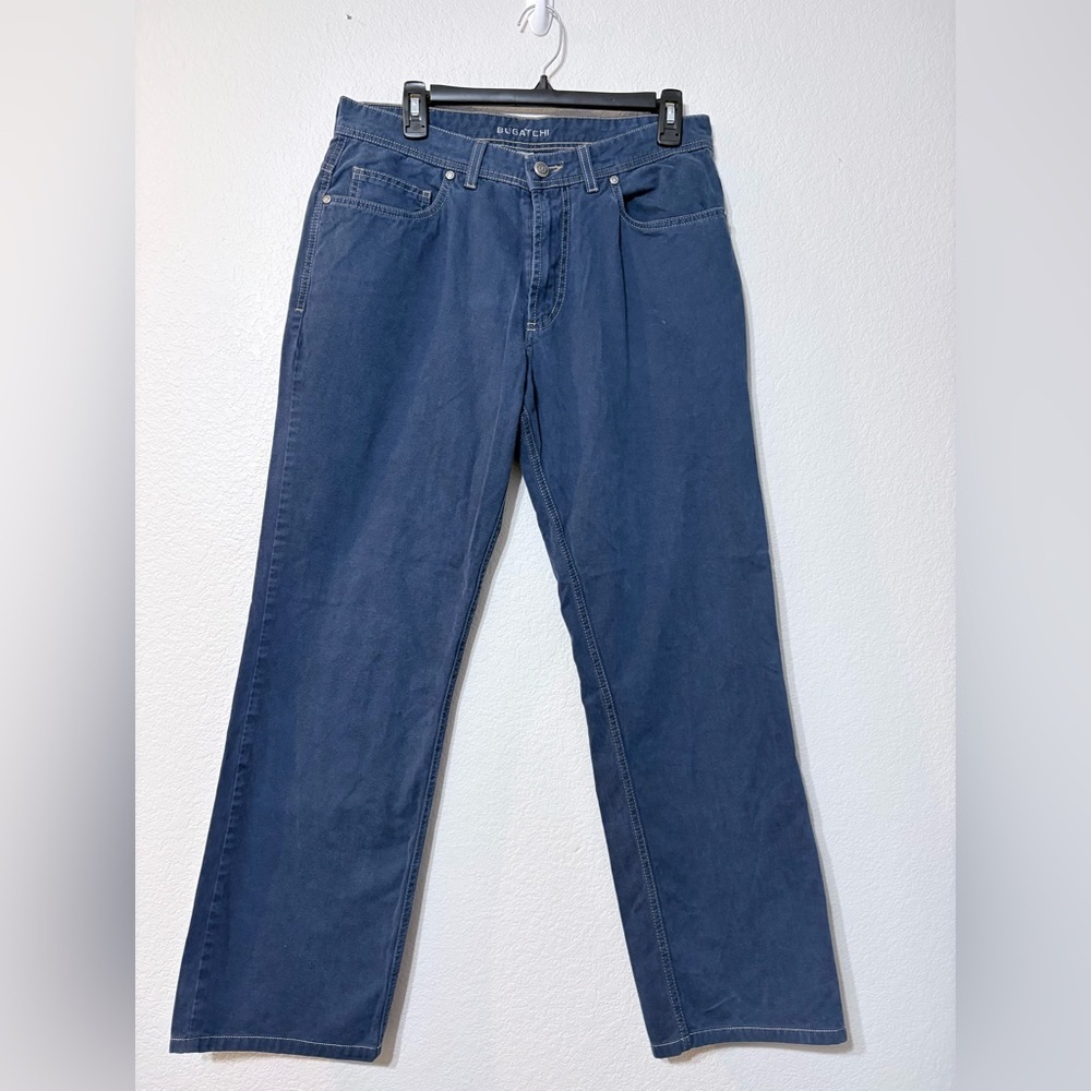 Bugatchi Men’s Relaxed Fit‎ Blue Jeans Very Soft Stretchy 32/29